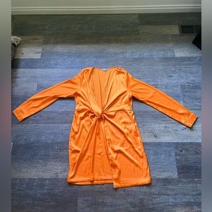 Long Sleeve Satin “Sugar Free Dress”